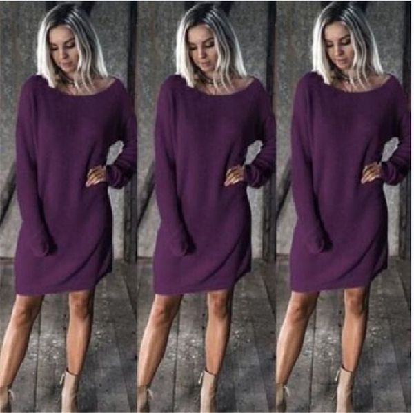 осень и зима wear популярных женщин сыпучие досуг мода женские с длинным рукавом платье свитер 2020, Black;gray
осень и зима wear популярных женщин сыпучие досуг мода женские с длинным рукавом платье свитер 2020, Black;gray