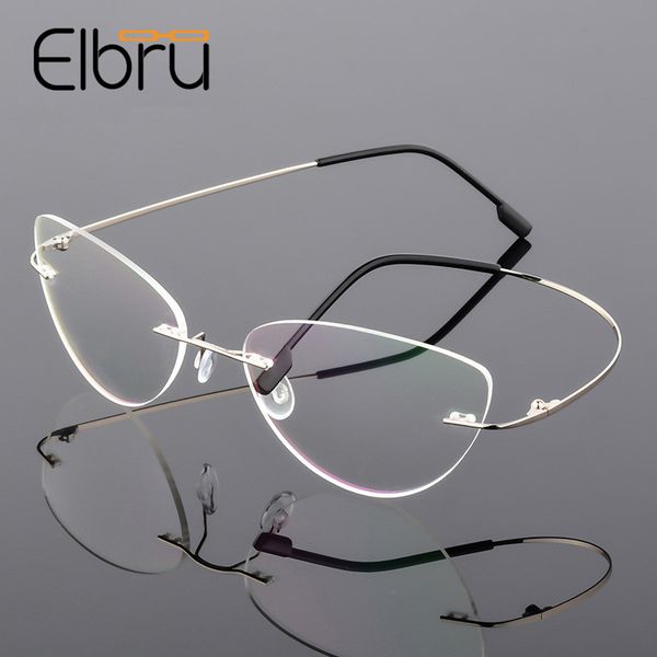 elbru titanium alloy glasses frame women ladies retro rimless cat eye myopia glasses frame vintage spectacles frames for women, White;black
elbru titanium alloy glasses frame women ladies retro rimless cat eye myopia glasses frame vintage spectacles frames for women, White;black
