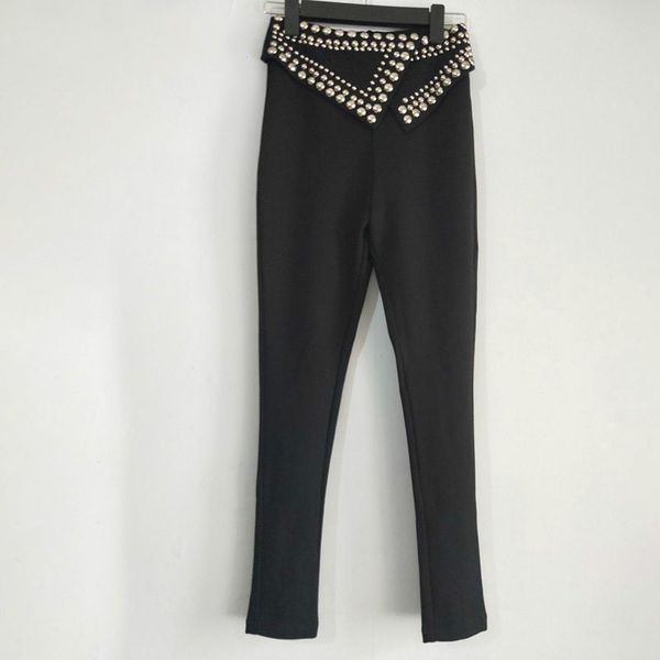 rivet trousers for women high waist zipper patchwork long spring pencil pant 2018 fashion large size clothing l231, Black;white
rivet trousers for women high waist zipper patchwork long spring pencil pant 2018 fashion large size clothing l231, Black;white