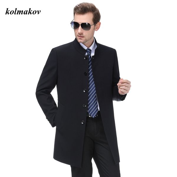 kolmakov new arrival style men boutique trench coat business casual mandarin collar solid long clothes plus size -7xl, Tan;black
kolmakov new arrival style men boutique trench coat business casual mandarin collar solid long clothes plus size -7xl, Tan;black