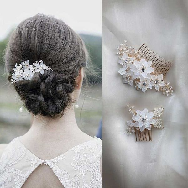 bridal hair combs flower floral head pieces bridesmaids crystal hairpins headdress for women bride accessories wedding jewelry, Golden;white
bridal hair combs flower floral head pieces bridesmaids crystal hairpins headdress for women bride accessories wedding jewelry, Golden;white