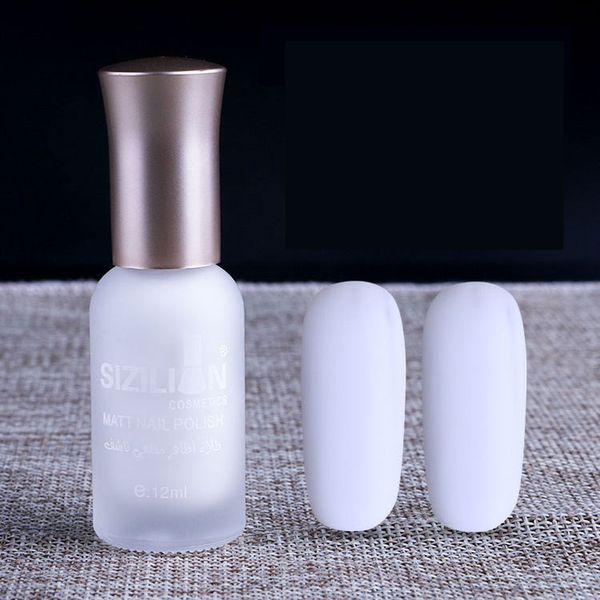 1 bottle 12ml white matte dull fast-dry nail polish manicure nail art varnish lacquer color
1 bottle 12ml white matte dull fast-dry nail polish manicure nail art varnish lacquer color