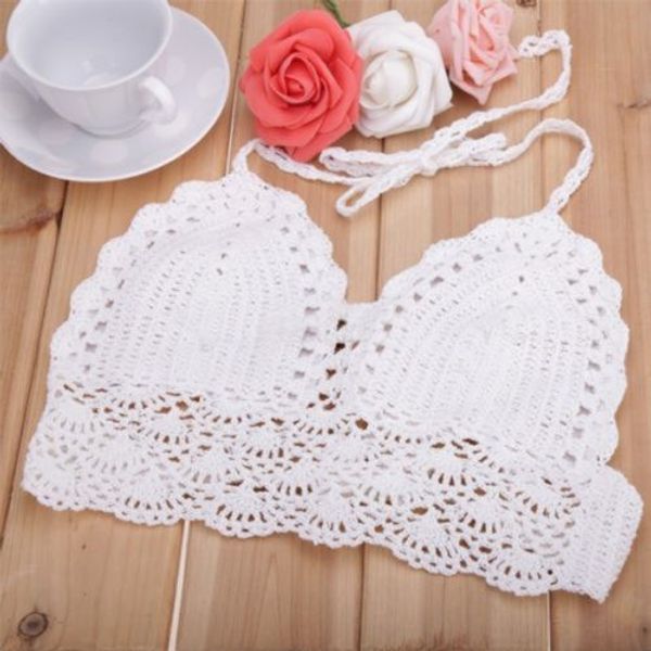 arrivals fashion women crochet boho casual backless solid tank summer beach hollow out cami crop top, White
arrivals fashion women crochet boho casual backless solid tank summer beach hollow out cami crop top, White