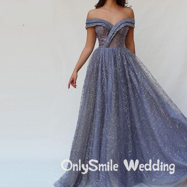 luxury embroidery lace evening dresses 2019 puffy long sleeve sequins pearls off shoulder fashion evening gowns real p, White;black
luxury embroidery lace evening dresses 2019 puffy long sleeve sequins pearls off shoulder fashion evening gowns real p, White;black