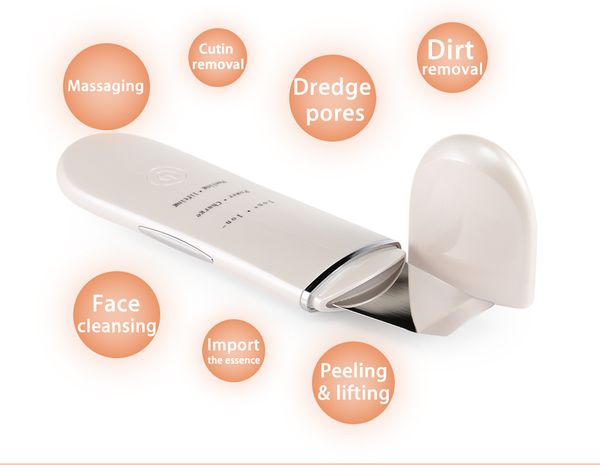 gradient rechargeable ultrasonic ion facial cleaner face skin scrubber cleansing spatula peeling vibration facial cleansing devices
gradient rechargeable ultrasonic ion facial cleaner face skin scrubber cleansing spatula peeling vibration facial cleansing devices