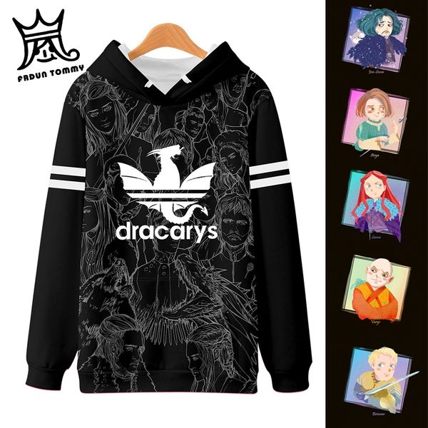 dracarys толстовка с капюшоном для мужчин, 3d с принтом, спортивная толстовка harajuku толстовки с капюшоном в винтажном стиле, мужская одеж, Black
dracarys толстовка с капюшоном для мужчин, 3d с принтом, спортивная толстовка harajuku толстовки с капюшоном в винтажном стиле, мужская одеж, Black