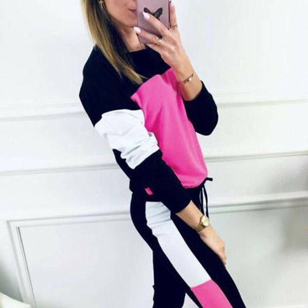2019 autumn casual women's sport hoodies sweatshirt + long pants set 2pcs tracksuit fitness sweat suit sportwear, White
2019 autumn casual women's sport hoodies sweatshirt + long pants set 2pcs tracksuit fitness sweat suit sportwear, White