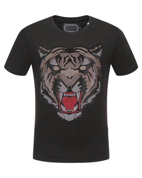 2019 designer luxury short-sleeved t-shirt men's classic gimmick diamond fashion men's round neck men's summer slim cotton te, White;black
2019 designer luxury short-sleeved t-shirt men's classic gimmick diamond fashion men's round neck men's summer slim cotton te, White;black
