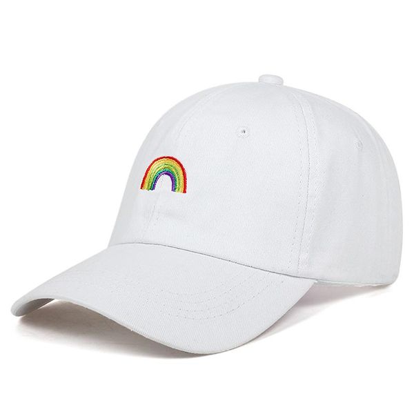 2020 spring and summer new rainbow embroidery baseball cap men and women trendy hip-hop hat wild couple hat fashion sports hat wacuf, White
2020 spring and summer new rainbow embroidery baseball cap men and women trendy hip-hop hat wild couple hat fashion sports hat wacuf, White