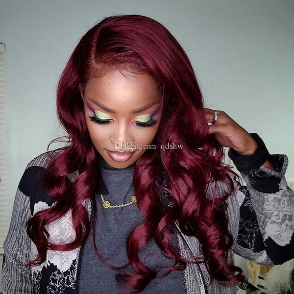 ombre 1b 99j human hair lace wigs with baby hair brazilian virgin loose wave wine red burgundy full lace wig for black women, Black;brown
ombre 1b 99j human hair lace wigs with baby hair brazilian virgin loose wave wine red burgundy full lace wig for black women, Black;brown