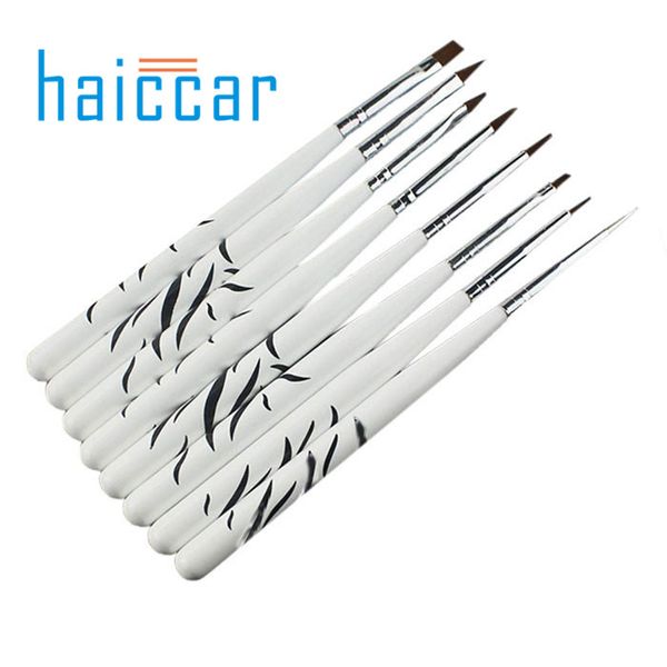 8pcs/1set zebra nail art dotting manicure painting drawing polish brush pen tools july 5, Silver
8pcs/1set zebra nail art dotting manicure painting drawing polish brush pen tools july 5, Silver