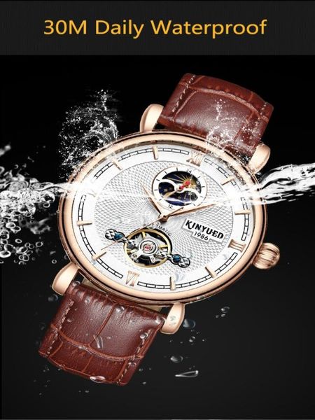 kinyued fashion skeleton men automatic mechanical watches brand watch waterproof sprots relogio masculino, Slivery;brown
kinyued fashion skeleton men automatic mechanical watches brand watch waterproof sprots relogio masculino, Slivery;brown