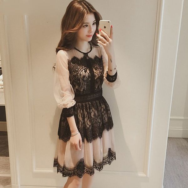 womens clothes womens dresses s xl sale autumn dress hollow out women long sleeve floral crochet casual lace dress femininas vestidos a6, Black;gray
womens clothes womens dresses s xl sale autumn dress hollow out women long sleeve floral crochet casual lace dress femininas vestidos a6, Black;gray