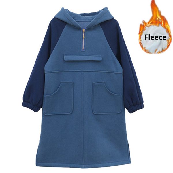 kids girls winter fashion color-block hooded fleece shift dress children girls fashion blue pocket casual loose dresses, Red;yellow
kids girls winter fashion color-block hooded fleece shift dress children girls fashion blue pocket casual loose dresses, Red;yellow