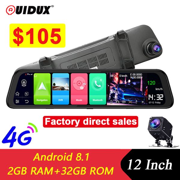 quidux 12 inch rear view mirror car camera 4g android 8.1 gps navigation 2gb 32gb rom adas fhd 1080p dash cam video recorder
quidux 12 inch rear view mirror car camera 4g android 8.1 gps navigation 2gb 32gb rom adas fhd 1080p dash cam video recorder