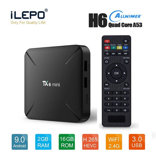 tx6 mini smart 4k tv box android 9.0 2gb 16gb allwinner h6 quad core поддержка 2.4 g беспроводной wifi телеприставка
tx6 mini smart 4k tv box android 9.0 2gb 16gb allwinner h6 quad core поддержка 2.4 g беспроводной wifi телеприставка