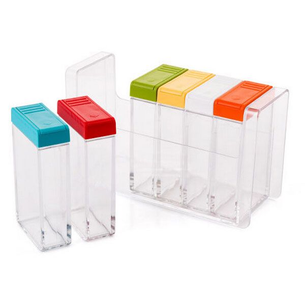 spice jar spice jar 6 pcs/set kitchen condiment bottle storage container tray transparent salt storage box kitchen acces
spice jar spice jar 6 pcs/set kitchen condiment bottle storage container tray transparent salt storage box kitchen acces