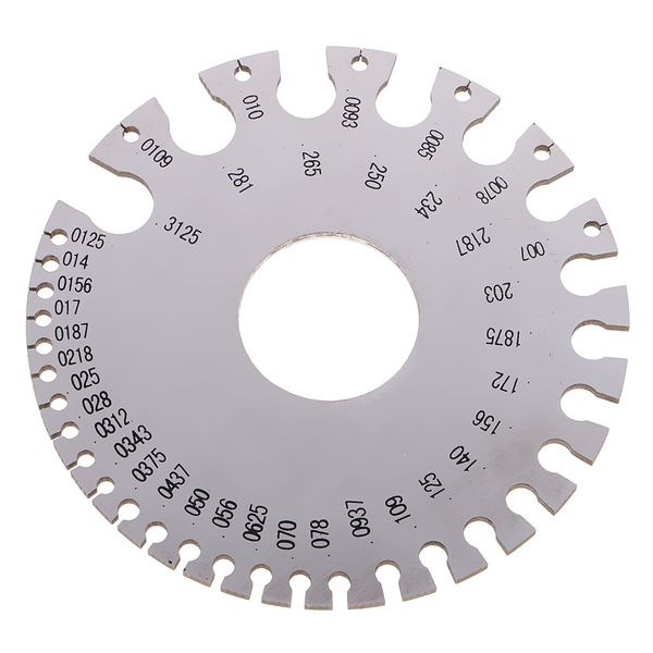 круглый shaped wire gauge диаметр gage металла метрика дюйма inspection точность измерения ручной инструмент
круглый shaped wire gauge диаметр gage металла метрика дюйма inspection точность измерения ручной инструмент