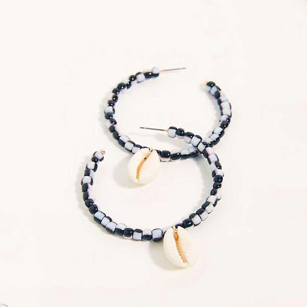 large dangle oorbellen natural puka shell pendant hoop earrings handmade colourful luxury kolczyki damskie jewelry, Silver
large dangle oorbellen natural puka shell pendant hoop earrings handmade colourful luxury kolczyki damskie jewelry, Silver