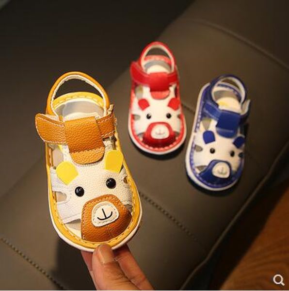 new summer sandals in the summer shoes young toddler boys baotou sandals, Black;red
new summer sandals in the summer shoes young toddler boys baotou sandals, Black;red