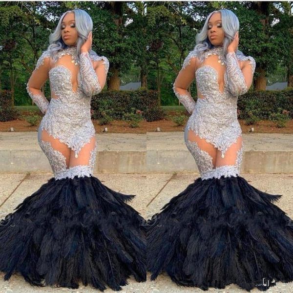 silver see through перья русалка вечерние платья 2020 high neck long sleeve black girls party случай пром платье bc4036
silver see through перья русалка вечерние платья 2020 high neck long sleeve black girls party случай пром платье bc4036