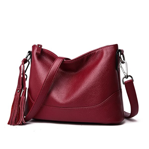 women shoulder bag genuine leather handbag hobos fashion lady messenger crossbody purse large capacity casual c1241
women shoulder bag genuine leather handbag hobos fashion lady messenger crossbody purse large capacity casual c1241