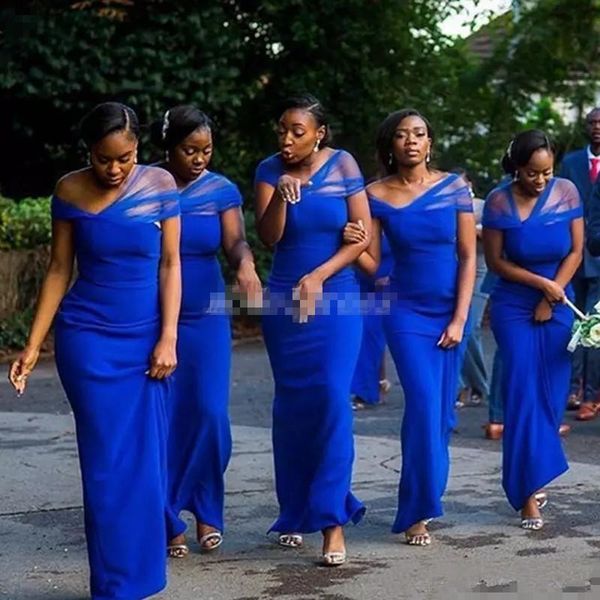 convertible royal blue mermaid bridesmaid dresses floor length garden beach country african wedding guest gowns maid of honor dress 2019, White;pink
convertible royal blue mermaid bridesmaid dresses floor length garden beach country african wedding guest gowns maid of honor dress 2019, White;pink