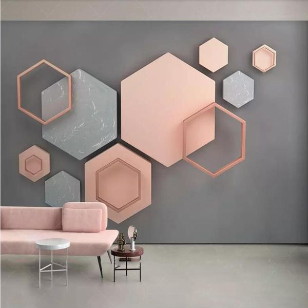 drop shipping custom 3d wallpaper murals simple 3d hexagonal mosaic modern minimalist geometric tv background wall paper murals
drop shipping custom 3d wallpaper murals simple 3d hexagonal mosaic modern minimalist geometric tv background wall paper murals
