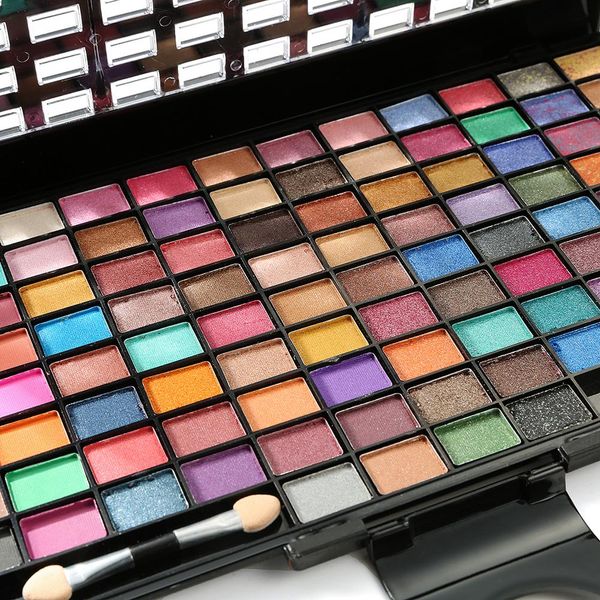 music rose 100 color eyeshadow palette matte glitter eyeshadow shimmer eye primer eye shadow women gift smoky/warm color makeup
music rose 100 color eyeshadow palette matte glitter eyeshadow shimmer eye primer eye shadow women gift smoky/warm color makeup