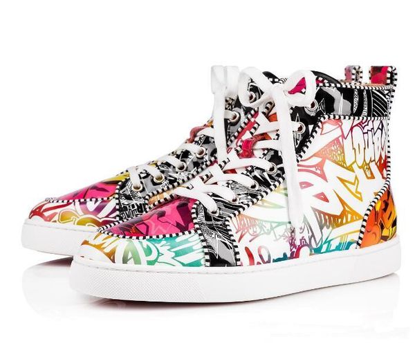 2019 new items orlato men's flat graffiti black-tone leather luxury designer red bottom men sneakers high cut trainers flat footwear
2019 new items orlato men's flat graffiti black-tone leather luxury designer red bottom men sneakers high cut trainers flat footwear