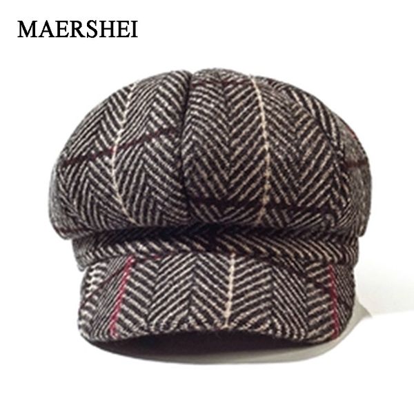 maershei wool women beret autumn winter octagonal cap hats stylish artist painter newsboy caps black grey beret hats, Blue;gray
maershei wool women beret autumn winter octagonal cap hats stylish artist painter newsboy caps black grey beret hats, Blue;gray