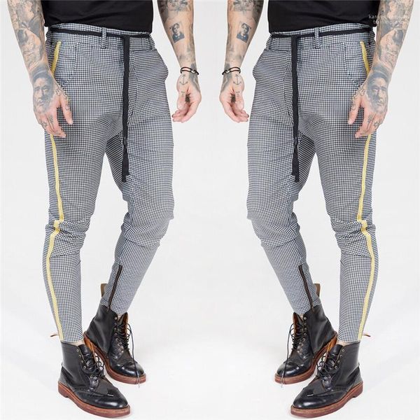 pants men street style apparel new arrival plus size mens pants plaid printed casual mens full, Black
pants men street style apparel new arrival plus size mens pants plaid printed casual mens full, Black