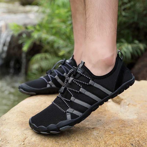 men women durable sneakers outdoor climbing trekking sport footwear nonslip flat shoes wading water sneakers, Black
men women durable sneakers outdoor climbing trekking sport footwear nonslip flat shoes wading water sneakers, Black