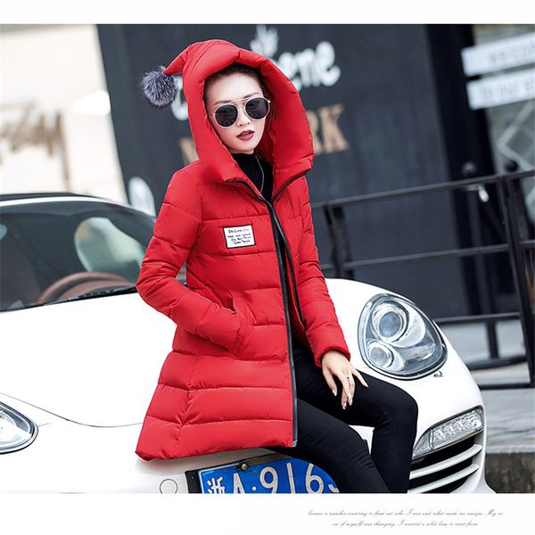 women's long section down cotton jacket long-sleeved zipper hooded slim fashion women's jacket warm wild loose large size s-4xl, Black
women's long section down cotton jacket long-sleeved zipper hooded slim fashion women's jacket warm wild loose large size s-4xl, Black