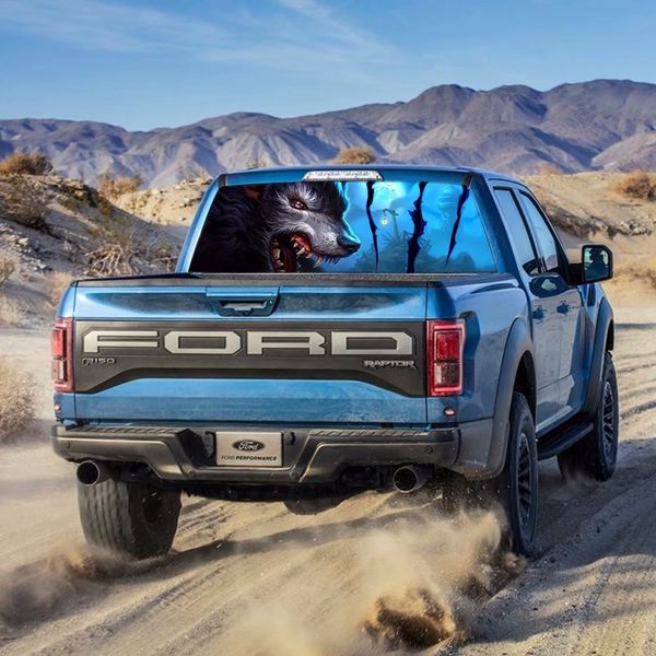 angry wolf totem car rear window glass car sticker suv car night truck decals
angry wolf totem car rear window glass car sticker suv car night truck decals