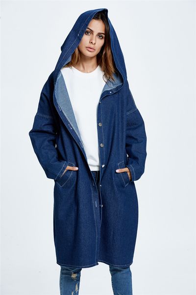 womens designer trench coats long sleeve fashion denim jacket single breasted hooded jeans jacket, Tan;black
womens designer trench coats long sleeve fashion denim jacket single breasted hooded jeans jacket, Tan;black