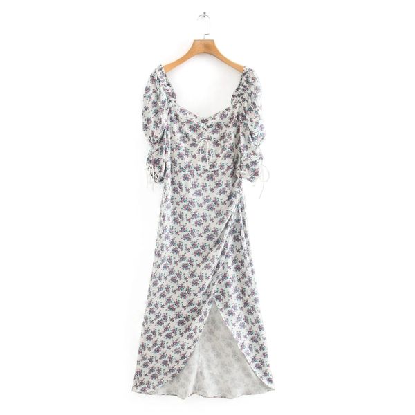 flower printing puff sleeve woman side vent slim dress 2020 fashion casual ladies drawstring midi dresses d5518, White;black
flower printing puff sleeve woman side vent slim dress 2020 fashion casual ladies drawstring midi dresses d5518, White;black