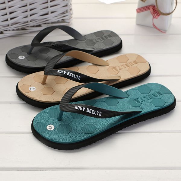 men fashion slippers leisure korean trend flip flops comfortable breathable sandals classic casual flats anti-slip shoes, Black
men fashion slippers leisure korean trend flip flops comfortable breathable sandals classic casual flats anti-slip shoes, Black