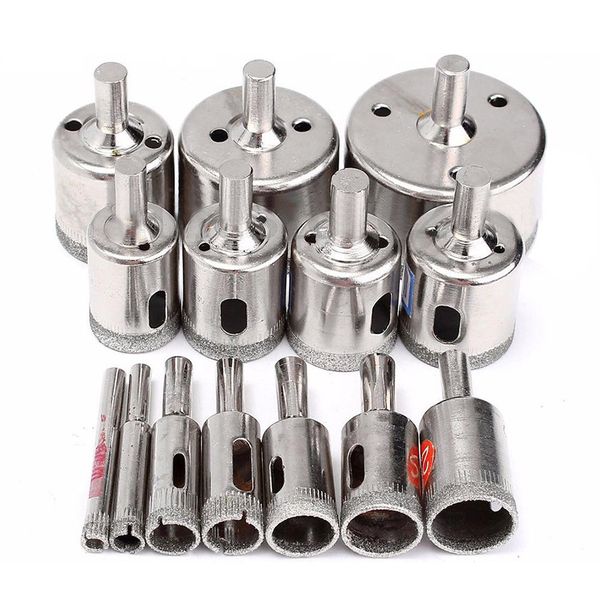 15pcs diamond coated drill bit set glass ceramic tile marble hole saw drilling opener set power tool accessories 6-50mm
15pcs diamond coated drill bit set glass ceramic tile marble hole saw drilling opener set power tool accessories 6-50mm