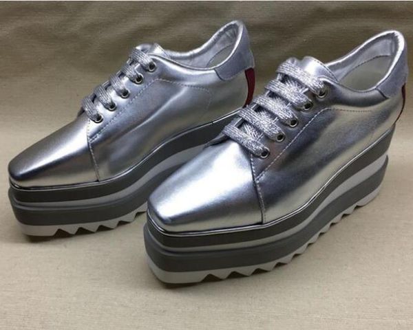 stella star designer shoes platform heels fashion women luxury designer sneaker white black silver genuine leather height increase shoe a3
stella star designer shoes platform heels fashion women luxury designer sneaker white black silver genuine leather height increase shoe a3