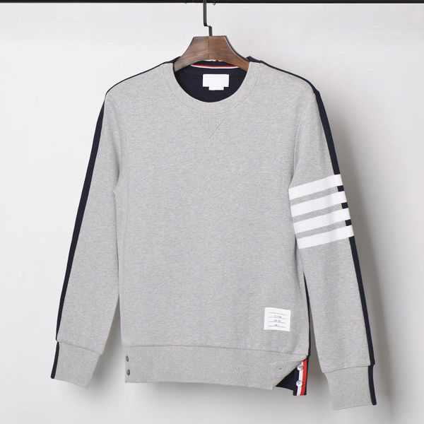 чистый хлопок контрастного цвета переднего серый back-navy crewneck пуловеры engineered 4-бар arm нашивки мужские женские толстовки, Black
чистый хлопок контрастного цвета переднего серый back-navy crewneck пуловеры engineered 4-бар arm нашивки мужские женские толстовки, Black