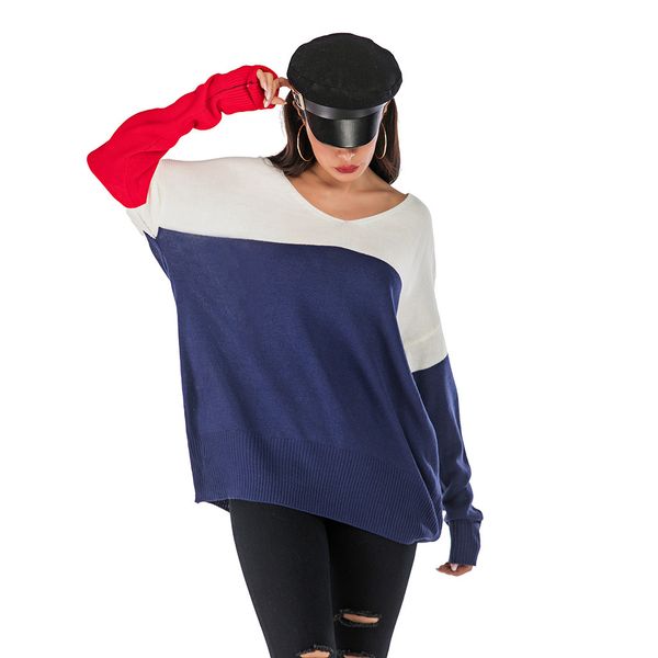 contrast splicing turtleneck round collar bat sleeve long sleeve sweater women breathable elasticity winter korean style, White;black
contrast splicing turtleneck round collar bat sleeve long sleeve sweater women breathable elasticity winter korean style, White;black