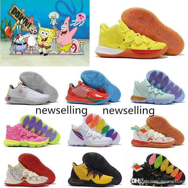 kyrie 5 men basketball shoes 2019 tentacles eugene h. krabs 5s irving 5s oreo friends sports sneakers, White;red
kyrie 5 men basketball shoes 2019 tentacles eugene h. krabs 5s irving 5s oreo friends sports sneakers, White;red