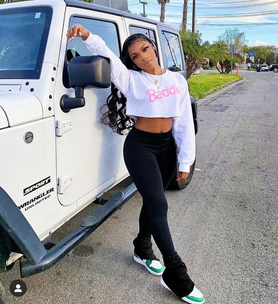 мода женщины повседневная длинные брюки hight waisted sweatpants stretch ruched белл flare штаны lounge jogger гетры, Black;white
мода женщины повседневная длинные брюки hight waisted sweatpants stretch ruched белл flare штаны lounge jogger гетры, Black;white