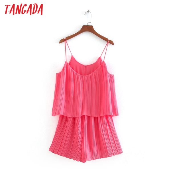 tangada women vintage ink pleated rompers strap overalls ladies casual chic playsuits ce481, Black;white
tangada women vintage ink pleated rompers strap overalls ladies casual chic playsuits ce481, Black;white