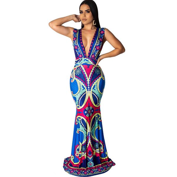 vintage party night trumpet mermaid dress for women elegant floral print bohemian v-neck floor-length maxi dinner dresses, Black;pink
vintage party night trumpet mermaid dress for women elegant floral print bohemian v-neck floor-length maxi dinner dresses, Black;pink