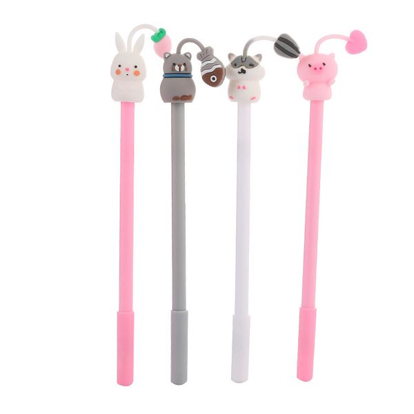 40 pcs/lot hamster pig cat gel pen cute office stationery school water gel ink pen black ink signature escolar
40 pcs/lot hamster pig cat gel pen cute office stationery school water gel ink pen black ink signature escolar