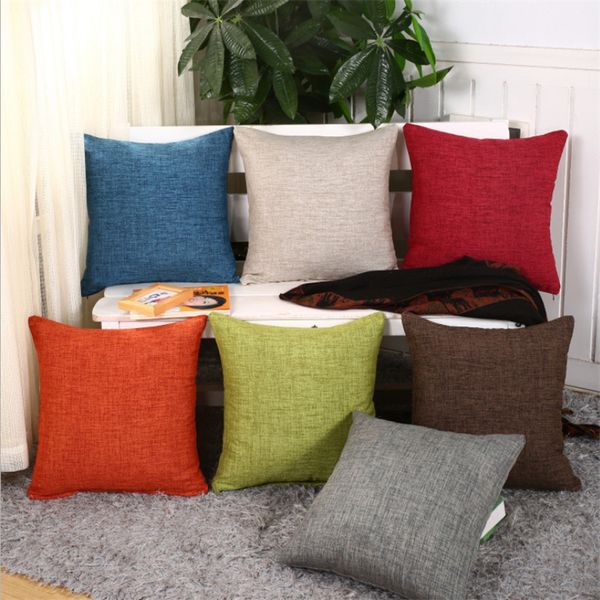 cushion/decorative pillow 45x45cm solid color linen sofa cushion cover living room throw case home decor
cushion/decorative pillow 45x45cm solid color linen sofa cushion cover living room throw case home decor