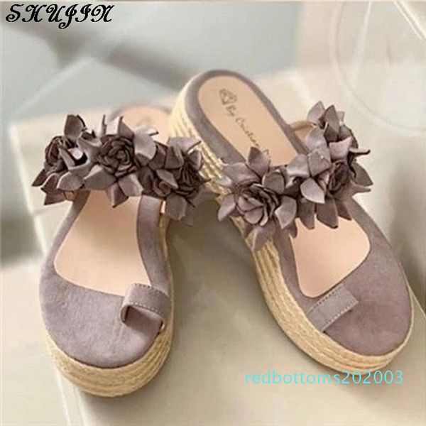 woman slippers lady platform flower casual beach flip flops sandals women sandals summer high heel slippers r03, Black
woman slippers lady platform flower casual beach flip flops sandals women sandals summer high heel slippers r03, Black