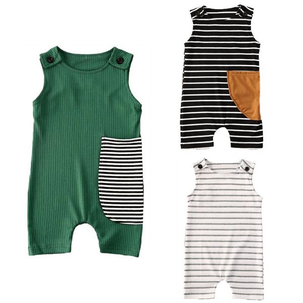jumpsuits 0-12m born infant baby girls boys rompers striped pocket print sleeveless summer casual clothes, Blue
jumpsuits 0-12m born infant baby girls boys rompers striped pocket print sleeveless summer casual clothes, Blue